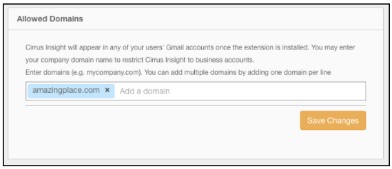 Cirrus Insight for Gmail Admin Guide