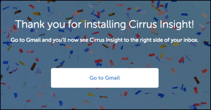 Cirrus Insight for Gmail Admin Guide