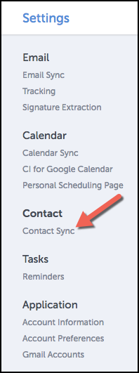 How are Sync Sets used with the Contact Sync feature?