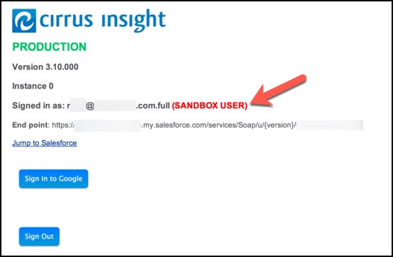 How can I test Calendar Sync for Gmail in my Sandbox?