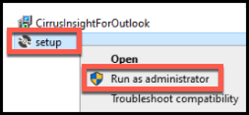 cirrus insight outlook for mac install