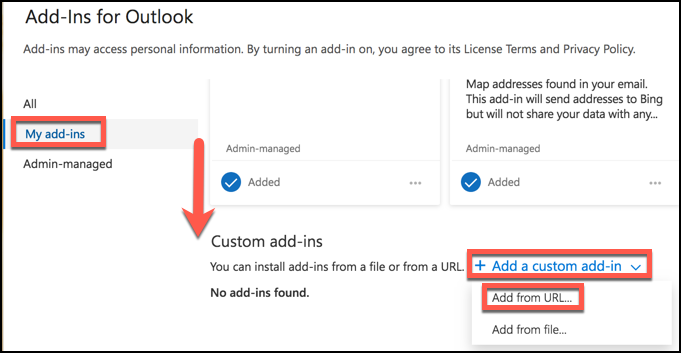 get add ons for outlook for mac